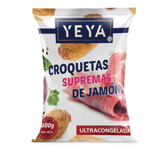 Croquetas supremas de jamón Yeya (500 g / 1.10 lb)