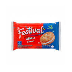 Galletas dulces rellenas con crema sabor a vainilla Festival (403 g / 14.22 oz)